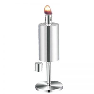 Cylinder Shaped Stainless Steel Table Top Torch