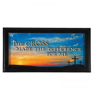Three Cross Plaque