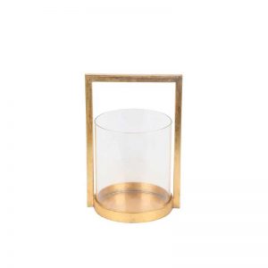 Table Lantern – Gold Leaf