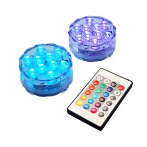 Battery Operated LED Lights with Remote Control (set of 2)